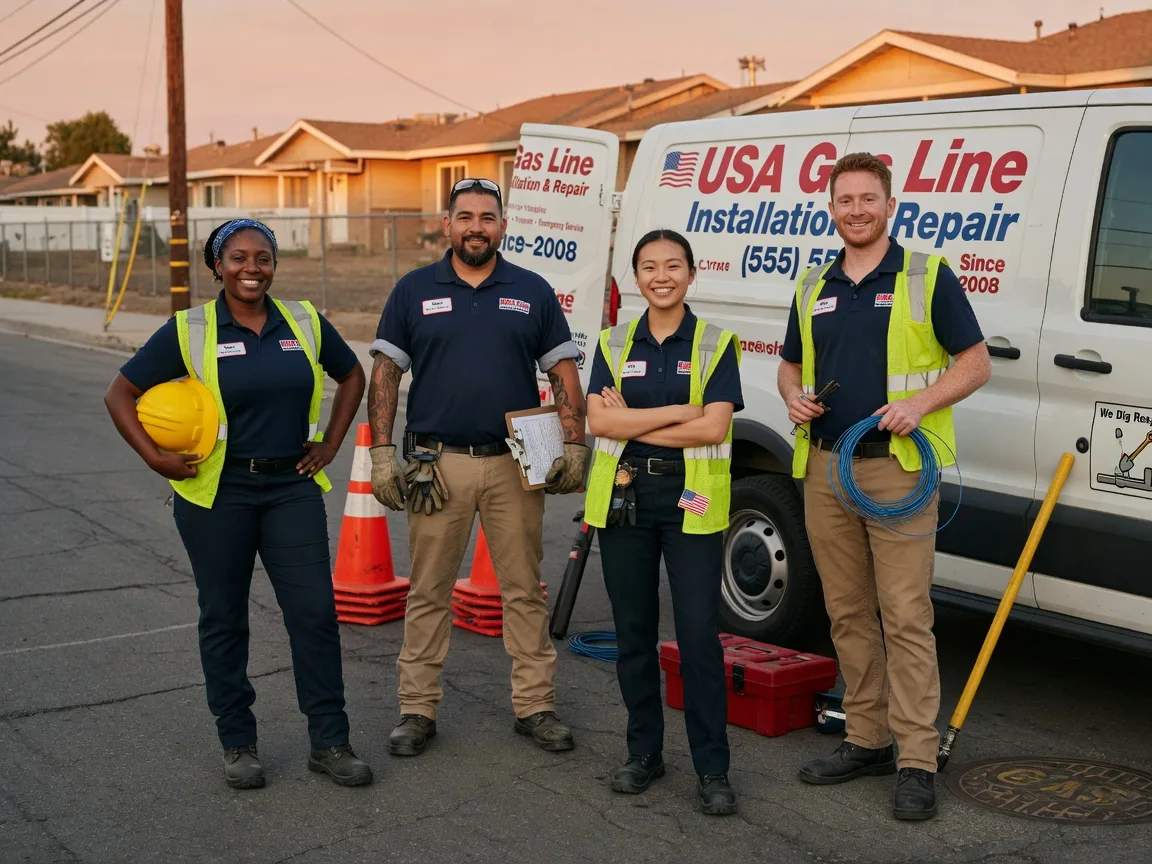 Gas Line Installation company in Hackett, AR